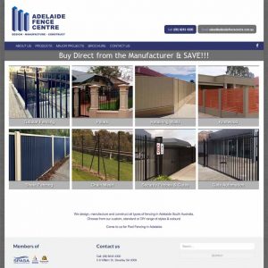 Adelaide Fence Centre Website